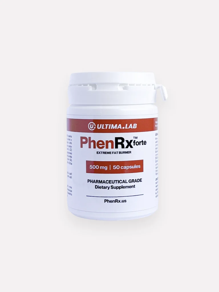 Prášky na hubnutí PhenRx forte 500mg (1×50 kaps.)
