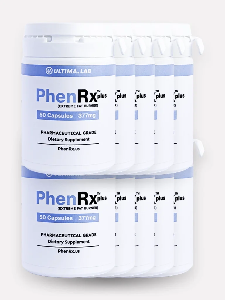 Prášky na hubnutí PhenRx plus 377mg (10×50 kaps.)