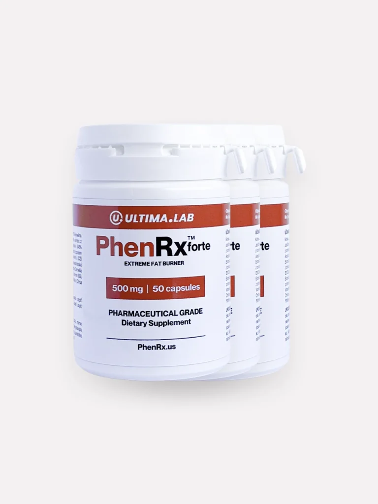 Prášky na hubnutí PhenRx forte 500mg (3×50 kaps.)
