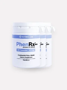 Prášky na hubnutí PhenRx plus 377mg (3×50 kaps.)