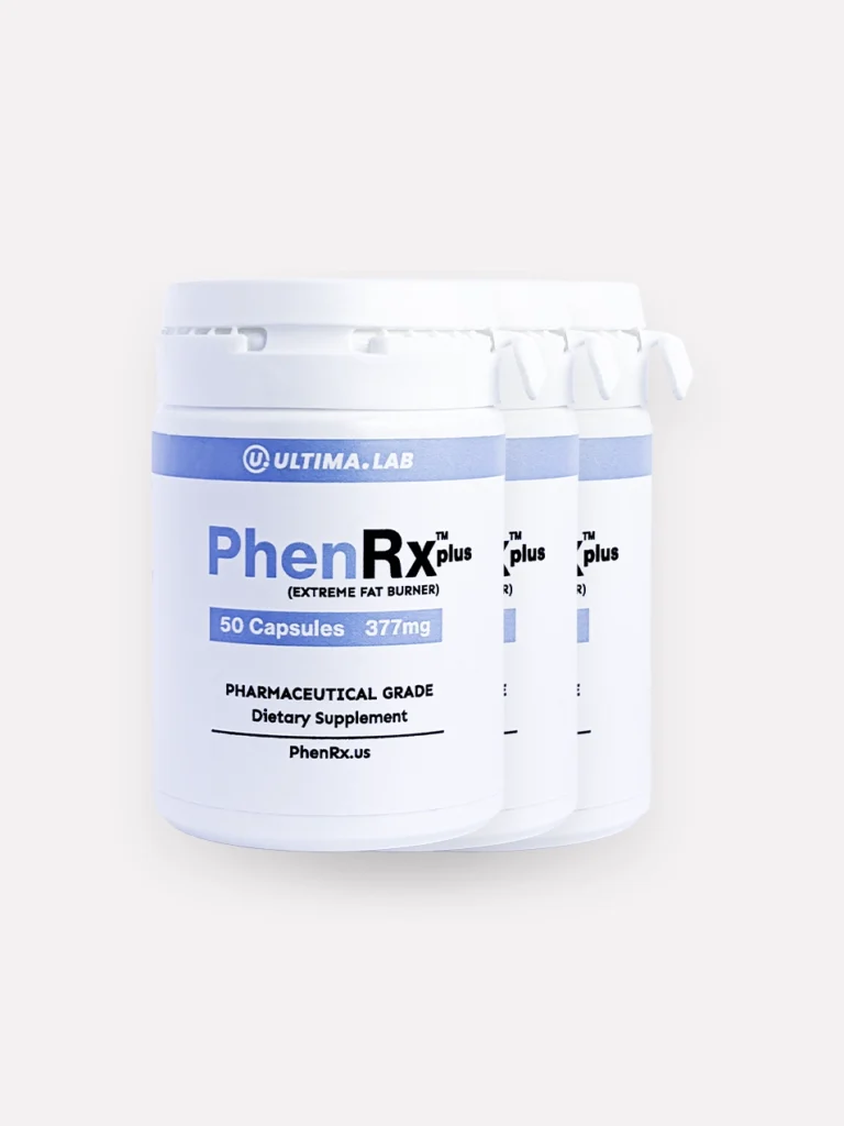 Prášky na hubnutí PhenRx plus 377mg (3×50 kaps.)