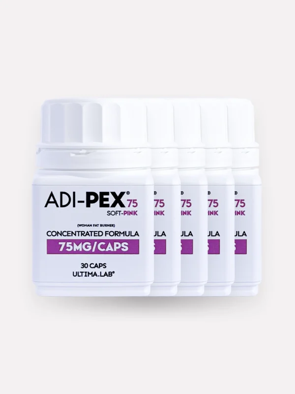 Přírodní spalovač tuku ADI-PEX 75mg Soft Pink je speciálně vyvinut pro každého, kdo touží po efektivním hubnutí. Způsobuje redukci tělesného tuku.