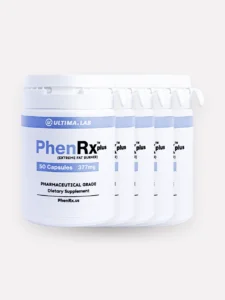 Prášky na hubnutí PhenRx plus 377mg (5×50 kaps.)
