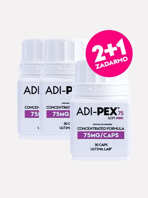 Přírodní spalovač tuku ADI-PEX 75mg Soft Pink je speciálně vyvinut pro každého, kdo touží po efektivním hubnutí. Způsobuje redukci tělesného tuku. Výživové doplňky pro hubnutí, energii a lepší kondici. Objevte ověřené spalovače tuků a podporu pro zdravý životní styl na jednom místě.